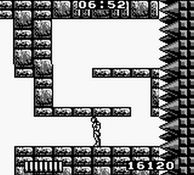 une photo d'Ã©cran de Castlevania - The Adventure sur Nintendo Game Boy